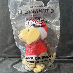 Raising Cane's Christmas Vacation Plush Dog National Lampoon’s Griswold plush